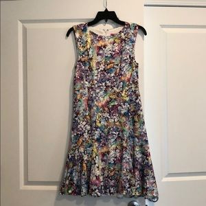 Betsey Johnson Colorful Cut-out Dress